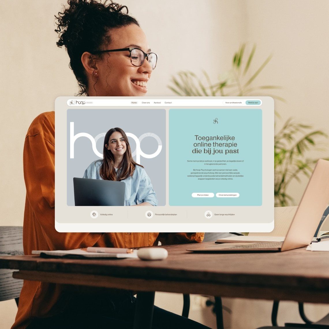 Website voor HOOP Psychologen