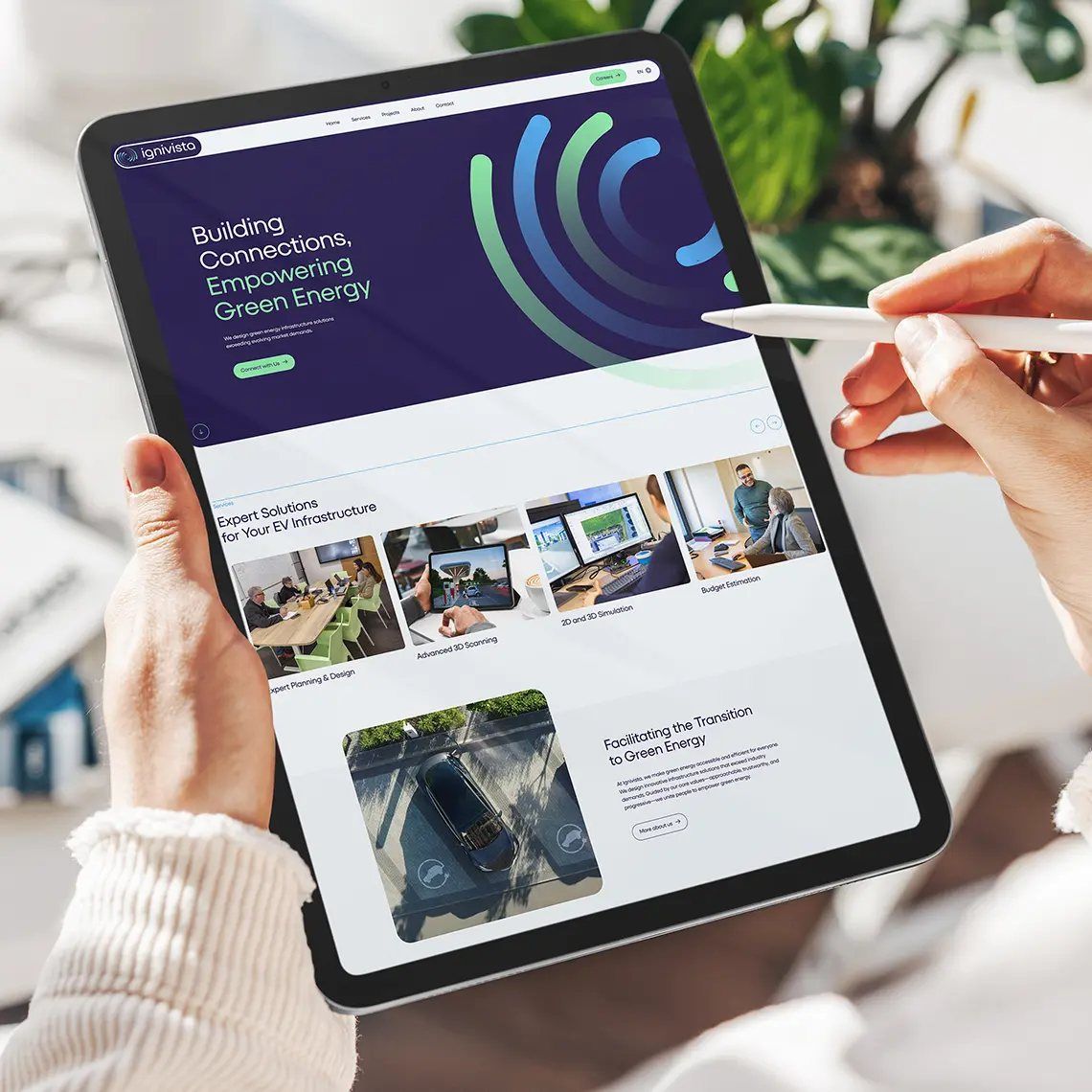 Branding en webdesign voor Ignivista