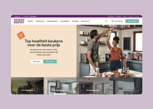Webdesign voor Keukens voor iedereen
