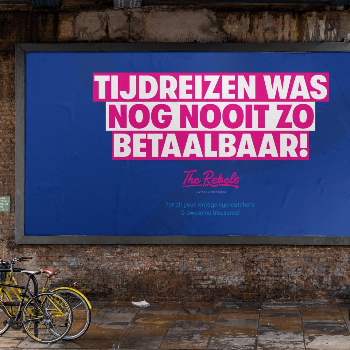 Branding en campagne voor The Rebels